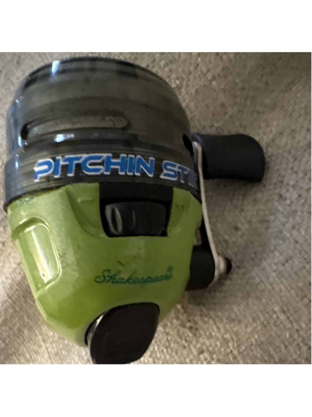 Shakespeare Pitchin Stik Vintage Casting Reel Green 6/40 3.3:1 Gear Ratio